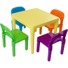 Kids Table and Chairs Play Set Toddler Child Toy Activity Furniture In-Outdoor