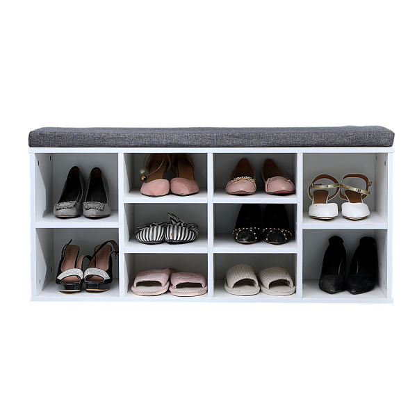 Shoe Cabinet Bench Shoes Storage Rack Organiser Wooden Shelf Cupboard Box