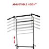 Adjustable Power Tower Dip Bar Pull Up Stand Fitness Station