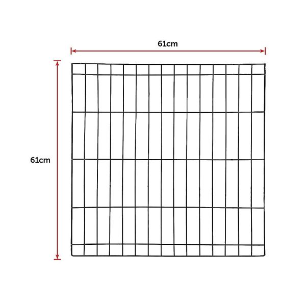 24″ 8 Panel Pet Dog Playpen Puppy Exercise Cage Enclosure Fence Play Pen