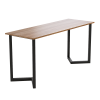 V Shaped Table Bench Desk Legs Retro Industrial Design Fully Welded – Black