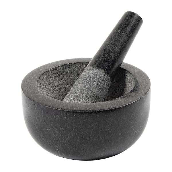 Large Pestle and Mortar Set Durable Granite Stone Spice & Herb Crusher