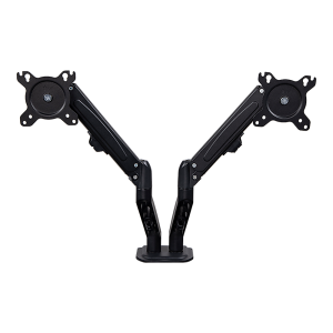 Dual Screen Gas-strut Monitor Stand Mount Desktop Bracket for LED/LC