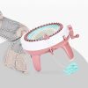 DIY Knitting Machine Smart Weaving Knit Rotating Kids Toy Scarf Sock Hat Gift