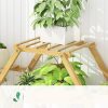 Bamboo Multilayer Flower Plant Bonsai Rack Shelf Stand Porch Lawn Patio. – Wooden