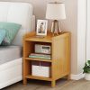 Arizona Bamboo Bedside Table Nightstand Storage Bedroom Sofa Side Stand, – Wooden