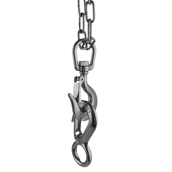 Grappling Hook 1T Crane Scale Sliding Stainless Steel Lifting Rigging Accessories