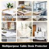 PVC Tablecloth Protector Table Cover Dining Table Cloth Plastic – 2134x1070x1.5 mm