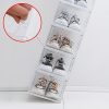 Sneaker Display Case Shoe Storage Organizer Box Stackable Plastic Clear Magnetic