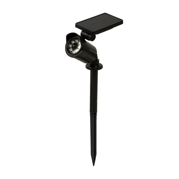 Solar LED Spotlight – Solar-powered motion-activated LED security light