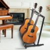 Guitar Stand 5 Holder Guitar Folding Stand Rack Band Stage Bass Acoustic Guitar