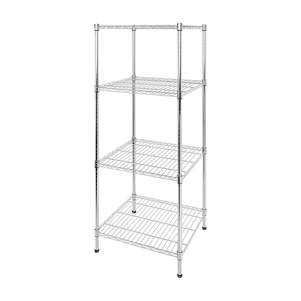 Modular Wire Storage Shelf Steel Shelving – 60x60x180 cm, Without wheel