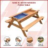 Sand & Water Wooden Picnic Table