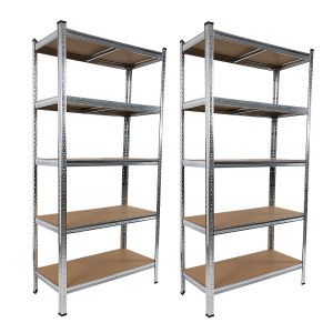 2 x 1.8M Garage Shelving Warehouse Rack Storage Shelves Pallet Racking