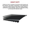 Outdoor Folding Arm Awning Retractable Sunshade Canopy Black 4.0m x 3.0m