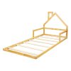 Montessori Wood Floor Bed House Frame for Kids and Toddlers