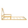 Montessori Wood Floor Bed House Frame for Kids and Toddlers