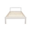 Natural Wooden Bed Frame Home Furniture