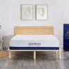 Bellwood Plush Knitted Organic Cotton Memory Foam Mattress King Single