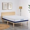 Bellwood Plush Knitted Organic Cotton Memory Foam Mattress King Single