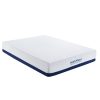 Bellwood Plush Knitted Organic Cotton Memory Foam Mattress King Single