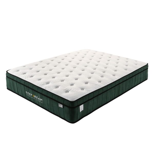 Belper Green Tea Cool Gel Memory Foam Mattress 36cm 5 Zone King Single