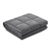 Weighted Blanket Heavy Gravity Blankets Adult Deep Sleep Ralax Washable – Grey, 2.3 KG