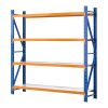 2Mx2M Garage Shelving Warehouse Rack Pallet Racking Storage Shelf Blue