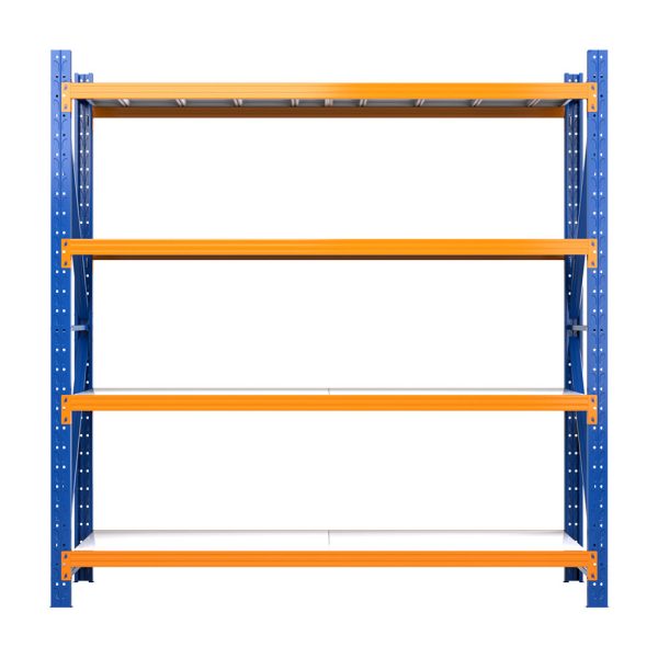 2Mx2M Garage Shelving Warehouse Rack Pallet Racking Storage Shelf Blue