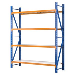 2.4Mx2M Garage Shelving Warehouse Rack Pallet Racking Storage Shelf Blue