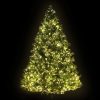 Jingle Jollys Christmas Tree Xmas Tree with LED Lights Warm White – 7ft – 3000 LED