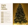 Jingle Jollys Christmas Tree Xmas Tree with LED Lights Warm White – 7ft – 3000 LED