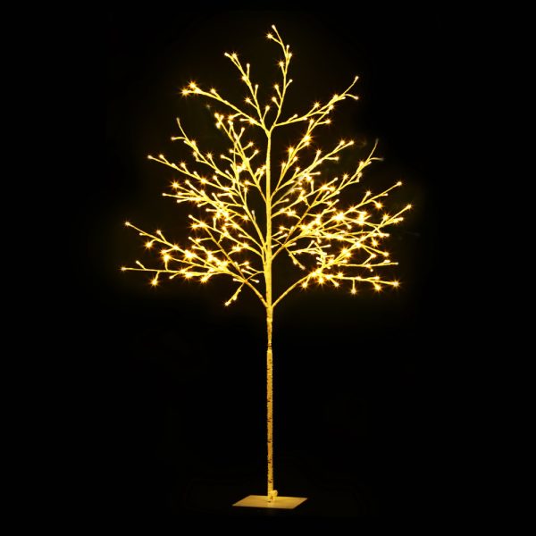 Jingle Jollys Christmas Tree LED Trees With Lights Warm White – 5ft – 304 LED