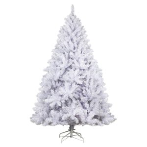 Jingle Jollys Christmas Tree 2.1M Xmas Trees Decorations White 1000 Tips