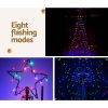 Solar Power Christmas Tree 3.6M 400 LED Xmas Trees 8 Light Modes