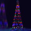 Solar Power Christmas Tree 3.6M 400 LED Xmas Trees 8 Light Modes