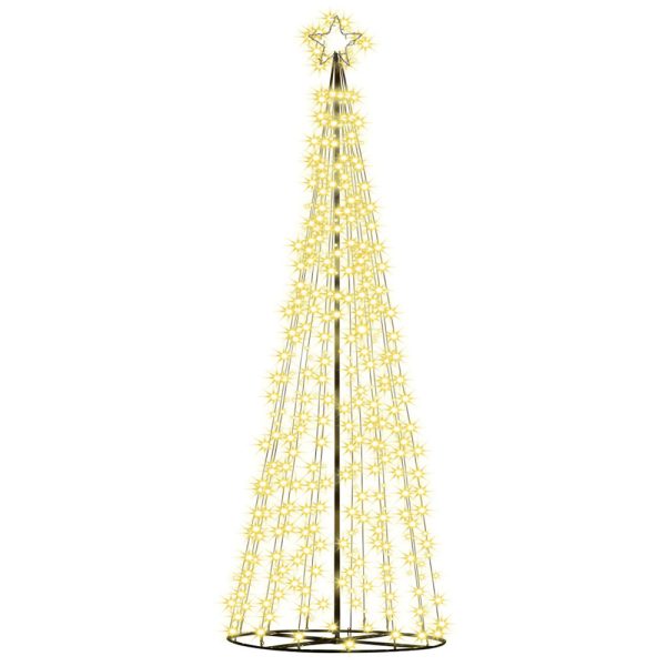 Solar Christmas Tree 3.6M LED Xmas Tree 8 Light Modes Warm White