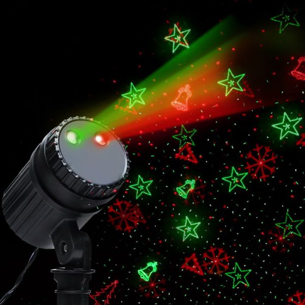 Christmas Lights Laser Light Projector Outdoor Decorations