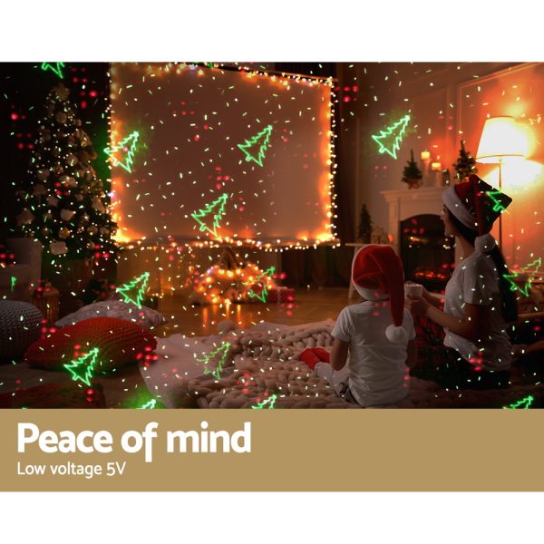 Christmas Lights Laser Light Projector Outdoor Decorations