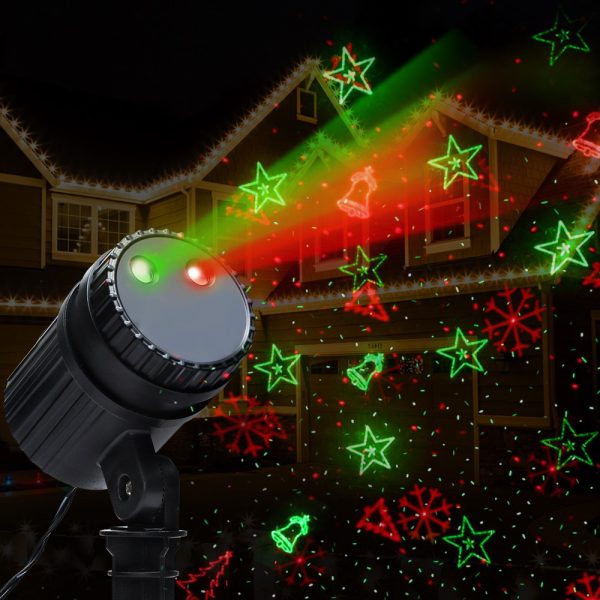 Christmas Lights Laser Light Projector Outdoor Decorations