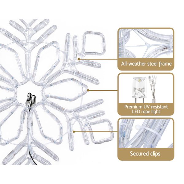 Christmas Lights 82cm Snow 304 LED Decorations