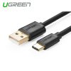 UGREEN USB 2.0 Type A Male to USB 3.1 Type-C Male Charge & Sync Cable – White 1M (30165)