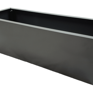 Grey Metal Planter Small