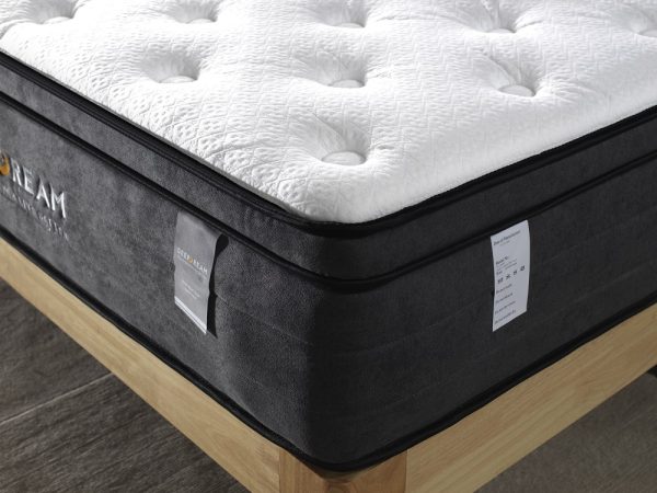 Eurotop Mattress 5 Zone Pocket Spring Latex Foam 34cm – Double