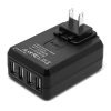 Mozbit 4.5A 4-Port USB Travel Wall Charger