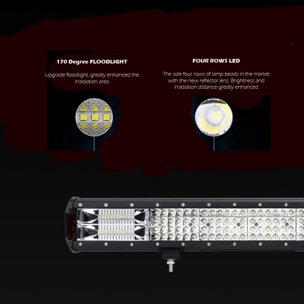 Philips LED Light Bar Quad Row Combo Beam 4×4 Work Driving Lamp 4wd – 20inch