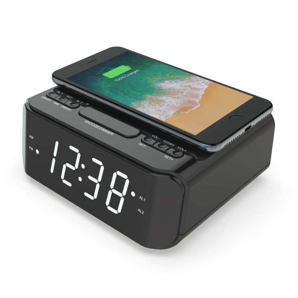 Wireless Charging Alarm Clock