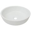 Basin Round Ceramic White 42×12 cm