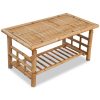 Coffee Table Bamboo 90x50x45 cm