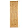 Wardrobe Mexican Pine Corona Range 3 Doors – Brown